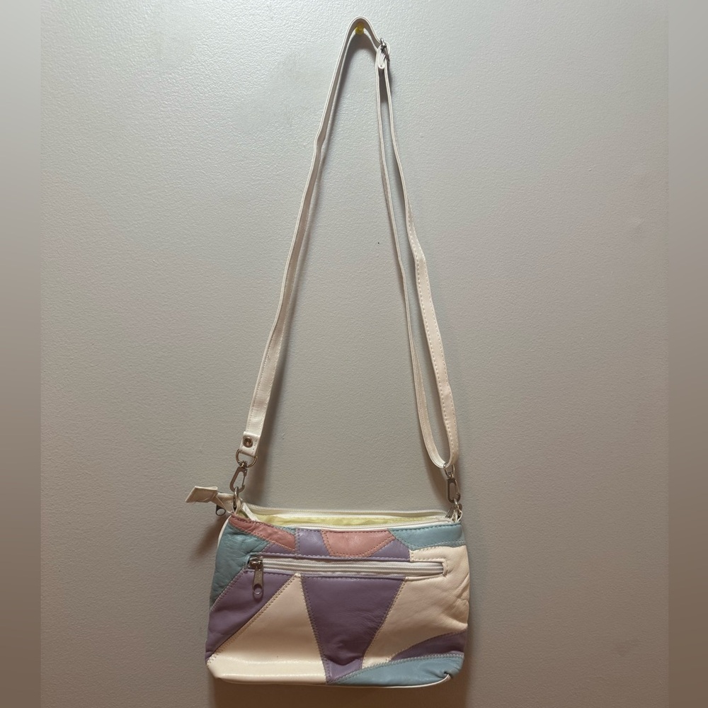 Multicolor Geometric Crossbody